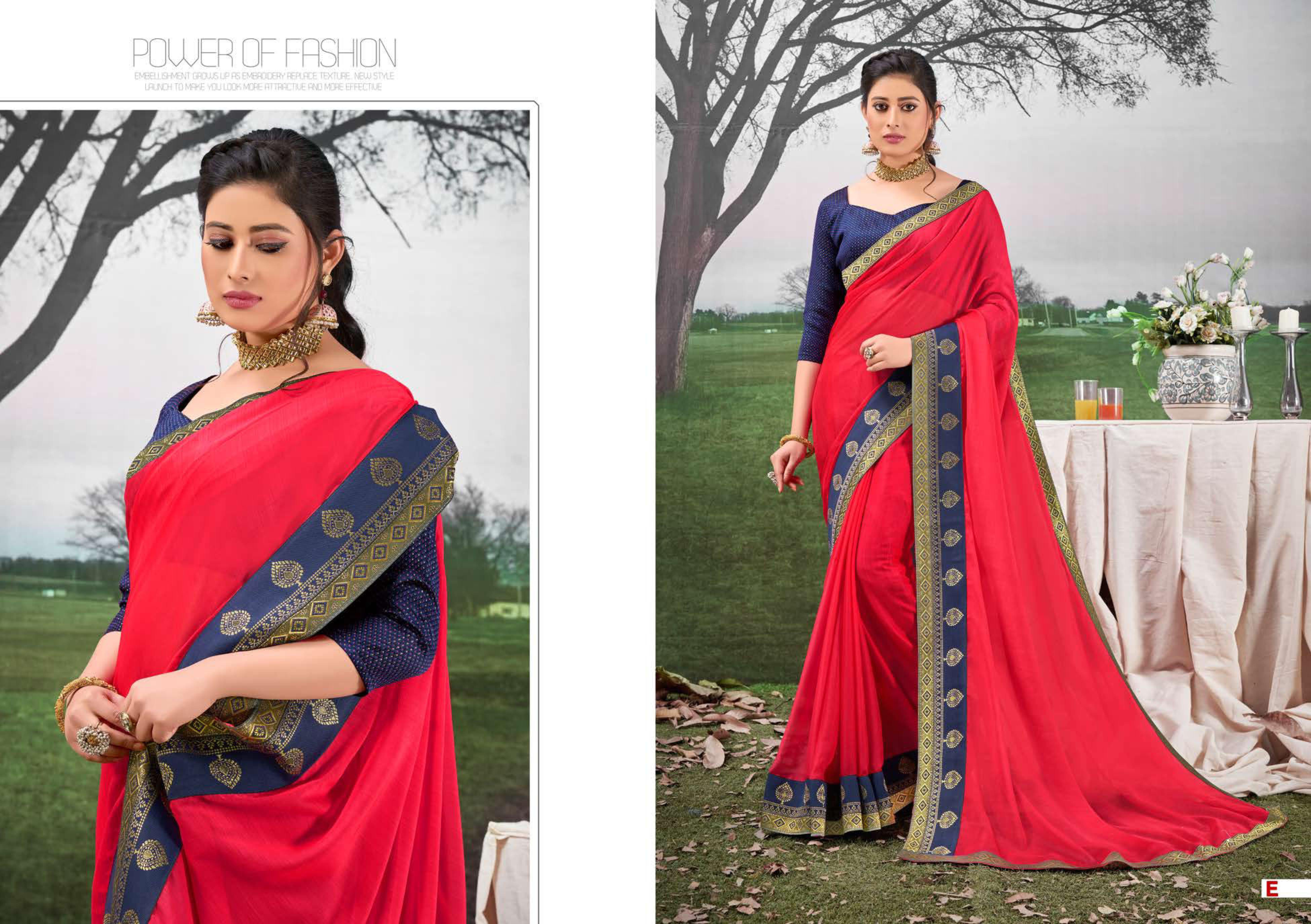Shravya Nayantara Fancy Chiffon Silk Sarees  Catalog