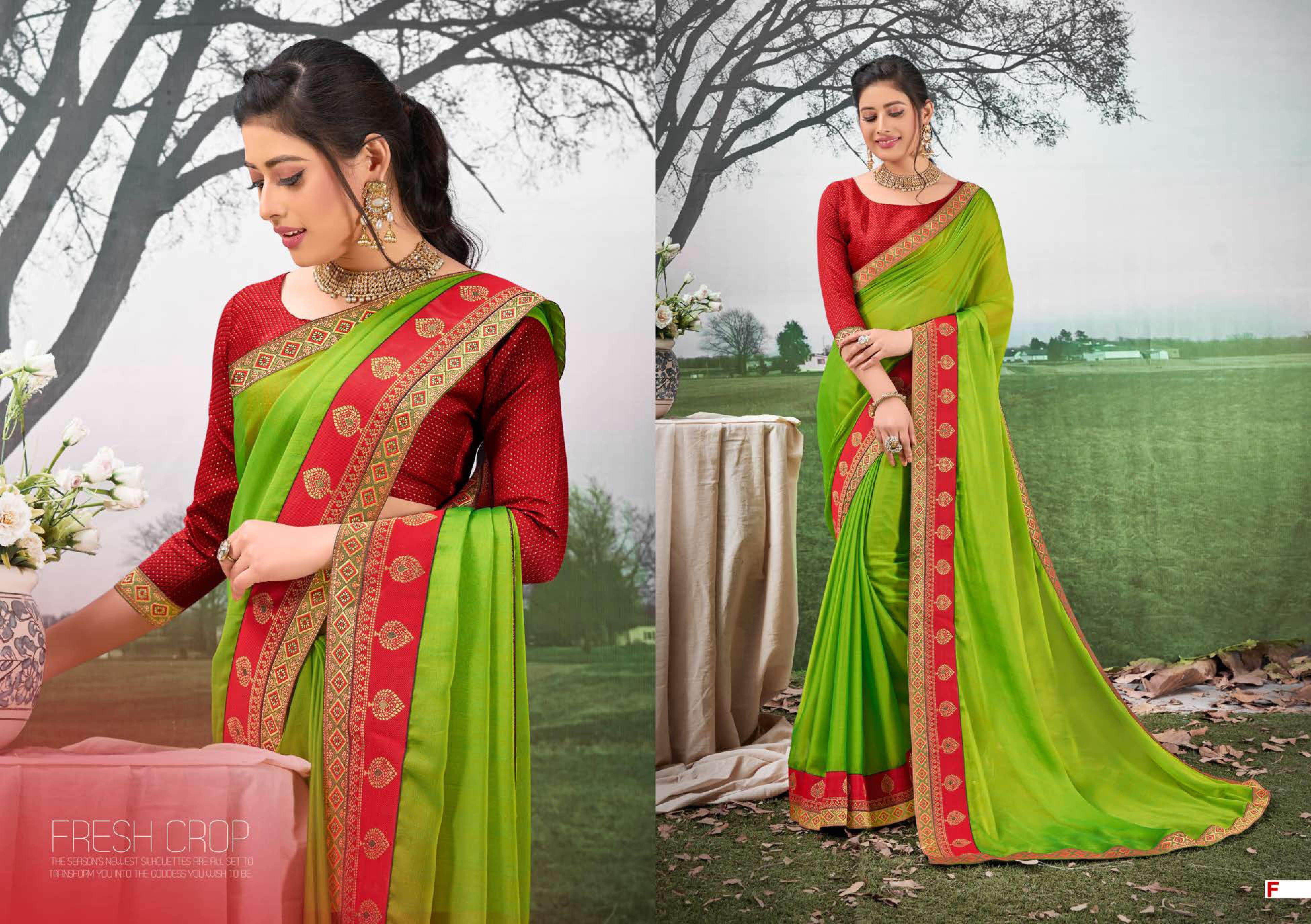 Shravya Nayantara Fancy Chiffon Silk Sarees  Catalog