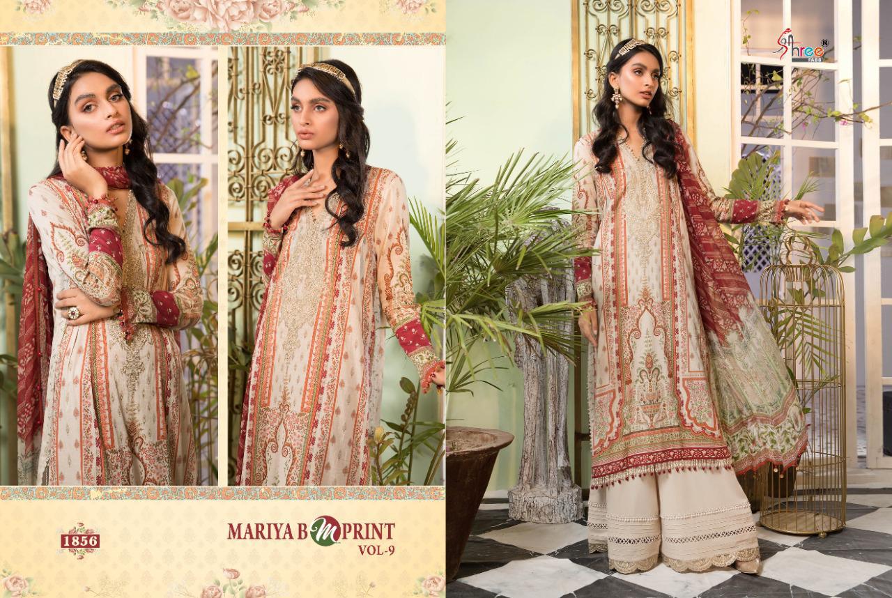 Shree Mariya B Mprint Vol  9 Pakistani Salwar Suits  Catalog