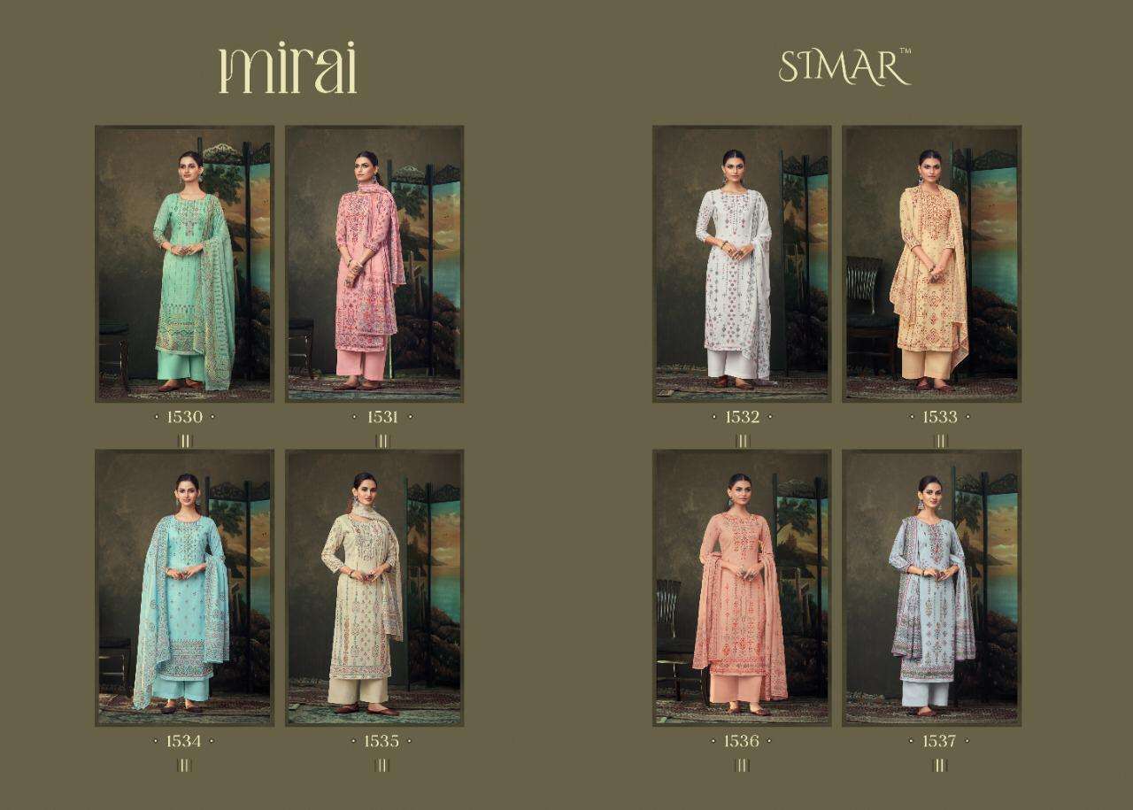 Simar Mirai Designer Salwar Suits Catalog