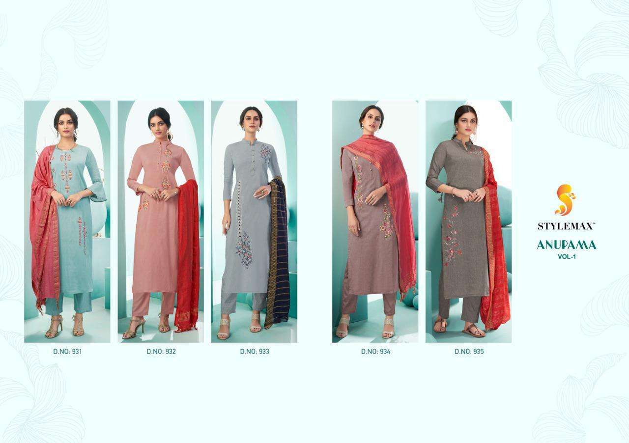 Stylemax Anupama Vol  1 Premium Festive Wear Ready Made  Catalog