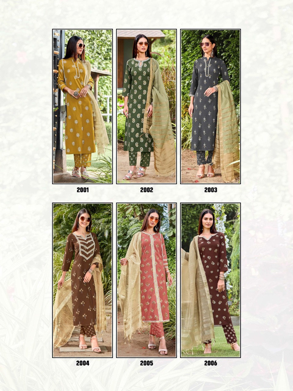 Syasii Florence Fancy Wear Kurti With Bottom And Dupatta Catalog