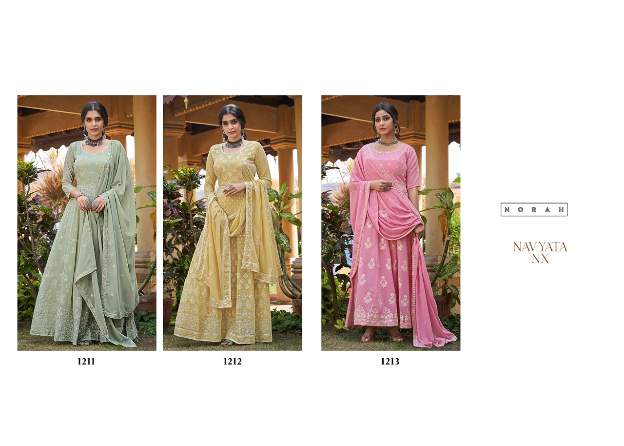 Tunic House Navyata Nx Designer Gown Catalouge