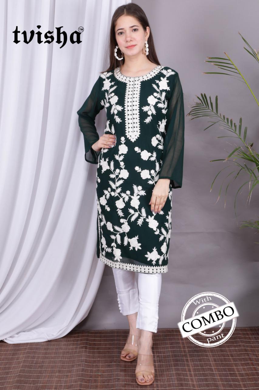 Tvisha Aafreen Kurtis  Buy Designer Kurtis With Bottom  For Women