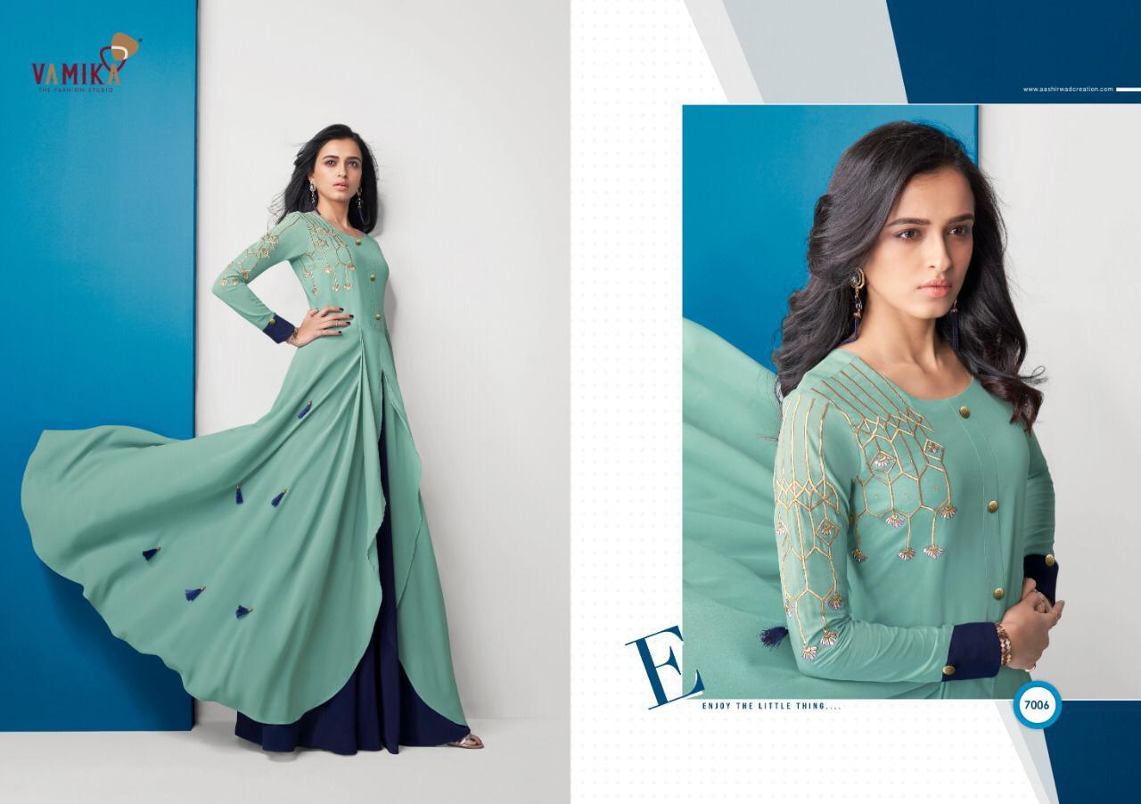 Vamika Glamore Shine Western Designer Gown Catalog