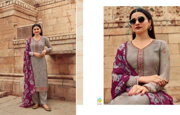 Vinay Silkina Royal Crepe Vol 30 Wholesale Suit Salwar Kameez  Catalog