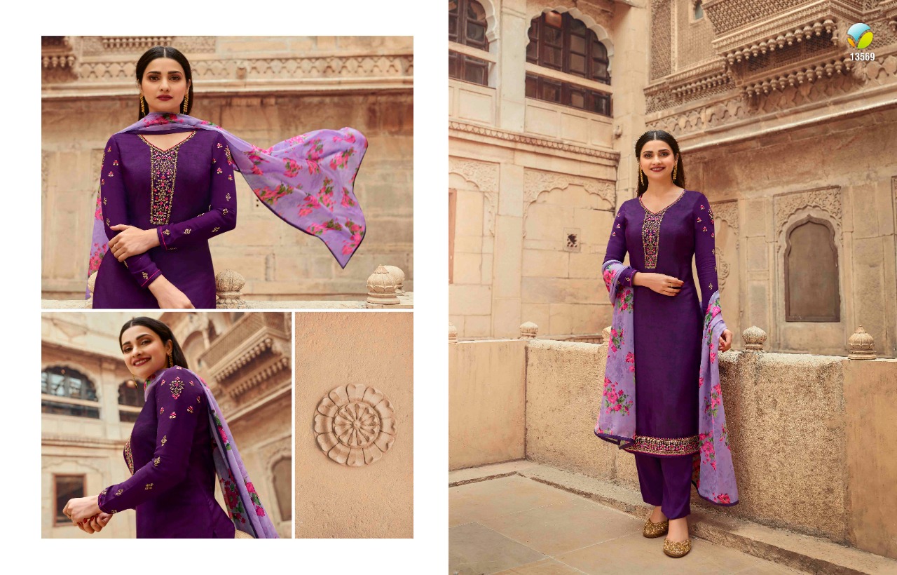 Vinay Silkina Royal Crepe Vol 30 Wholesale Suit Salwar Kameez  Catalog