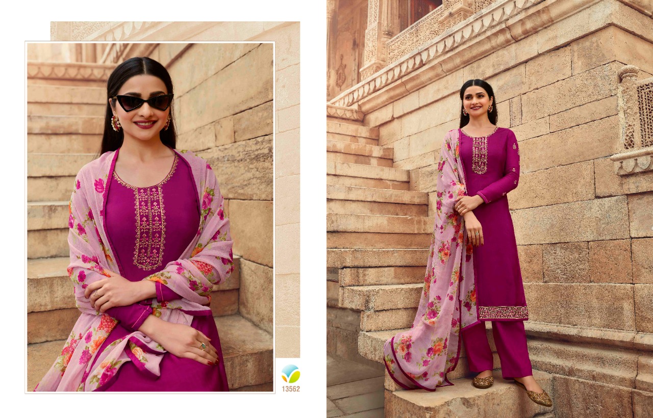 Vinay Silkina Royal Crepe Vol 30 Wholesale Suit Salwar Kameez  Catalog