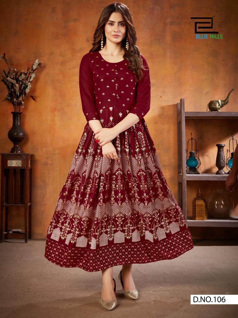 Blue Hills  Walkway Edidtion Vol 11 Casual Wear Printed Kurti  Catalog