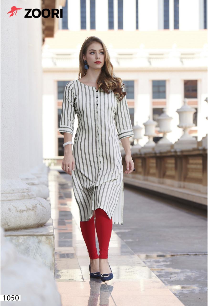 Zoori Akshara  Vol  9 Fancy Rayon Casual Wear Kurti Catalog