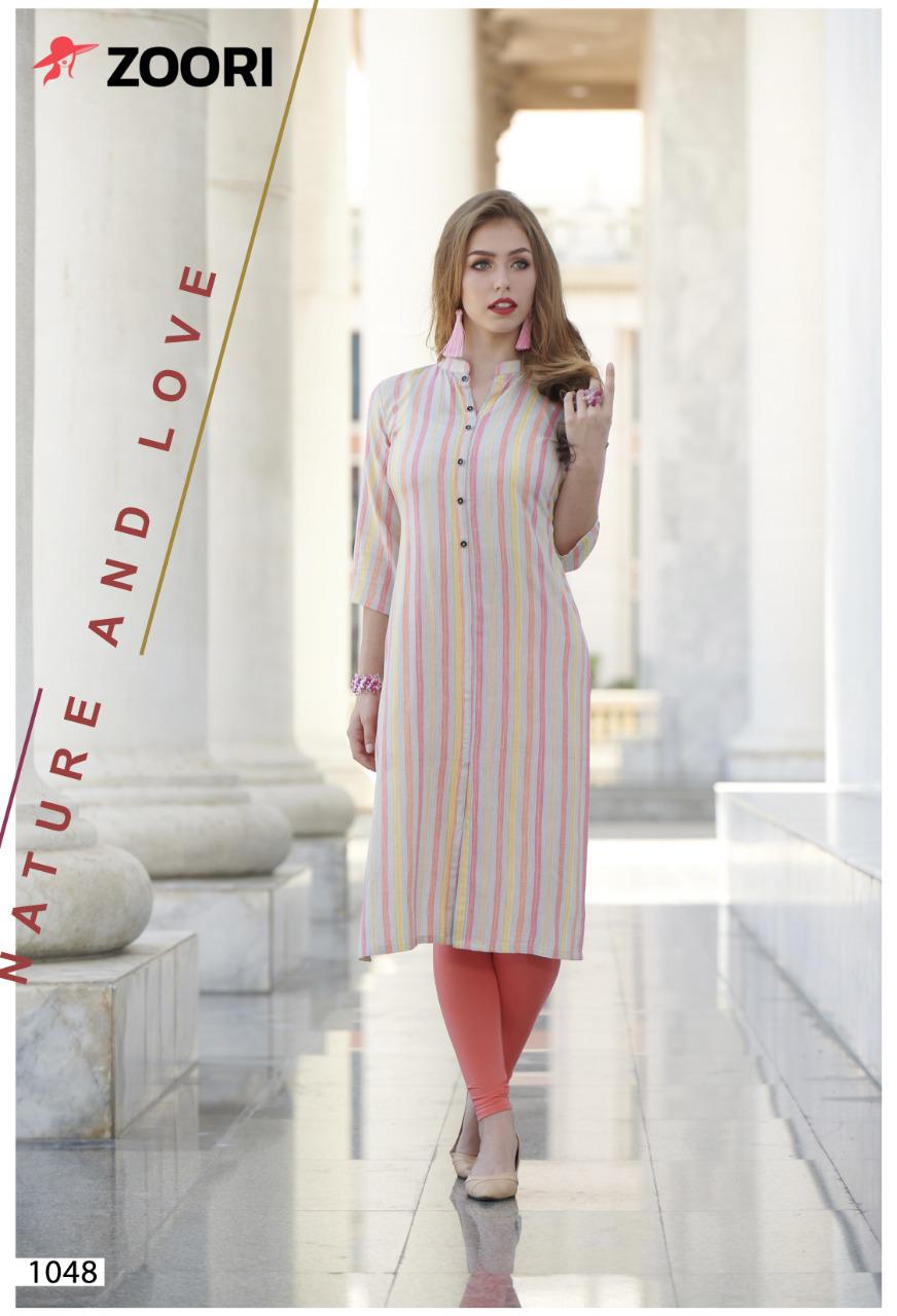 Zoori Akshara  Vol  9 Fancy Rayon Casual Wear Kurti Catalog