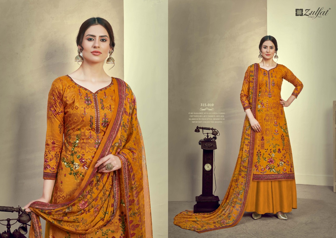 Zulfat Aakruti Vol  2 Digital Printed Designer Dress Material Catalog