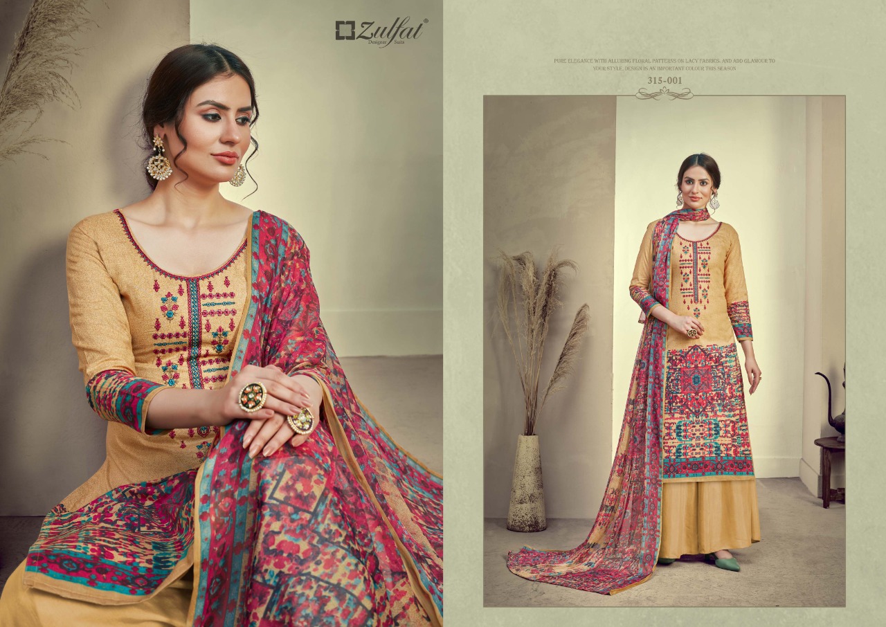 Zulfat Aakruti Vol  2 Digital Printed Designer Dress Material Catalog