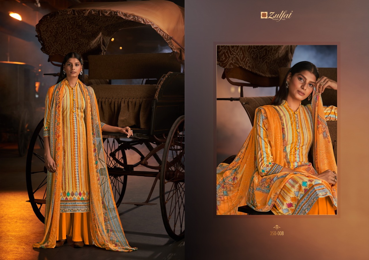 Zulfat Advika Designer Cotton Printed Salwar  Suits Catalog