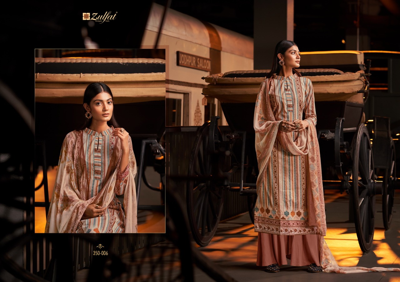 Zulfat Advika Designer Cotton Printed Salwar  Suits Catalog