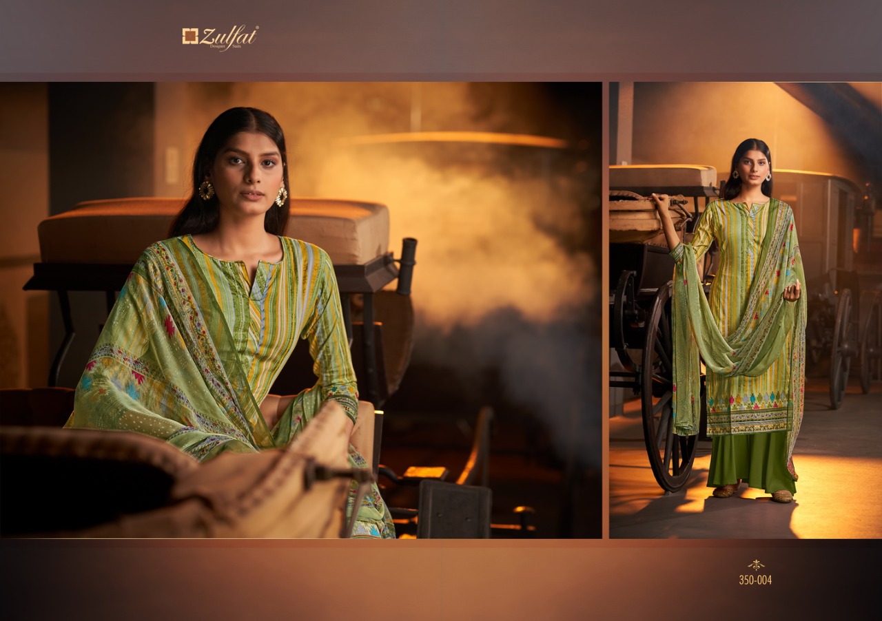 Zulfat Advika Designer Cotton Printed Salwar  Suits Catalog