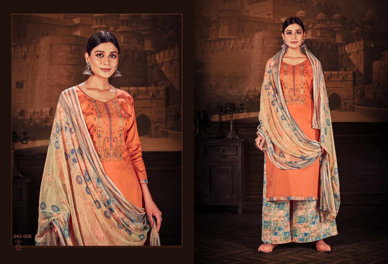 Zulfat Ishika Cotton Designer Embroidery Salwar Suits Catalog