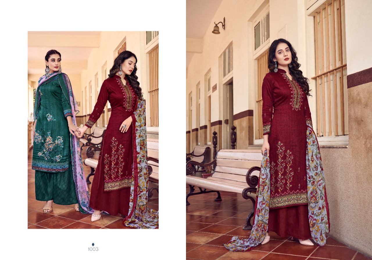 Sweety Pista Designer Dress Material Catalog