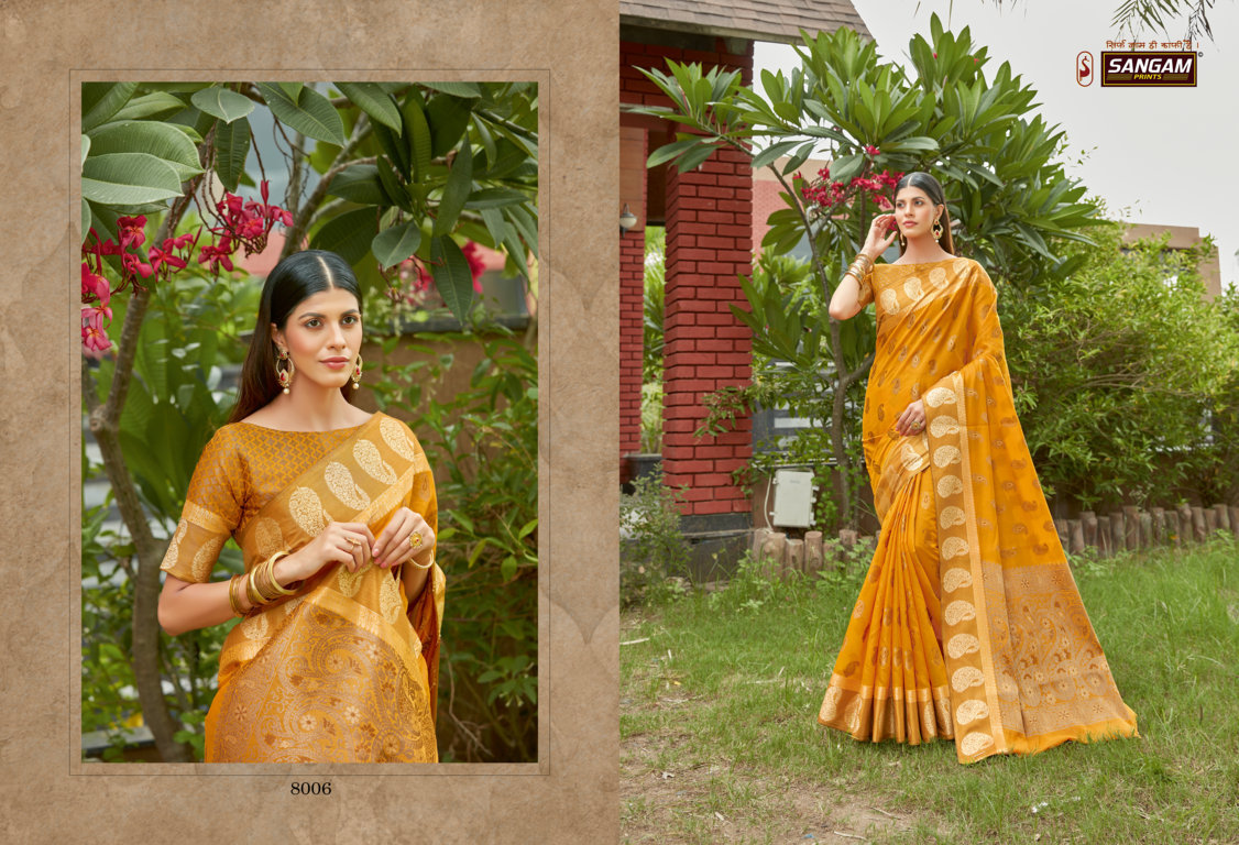 Sangam Presents Aradhana Cotton Handloom Sarees