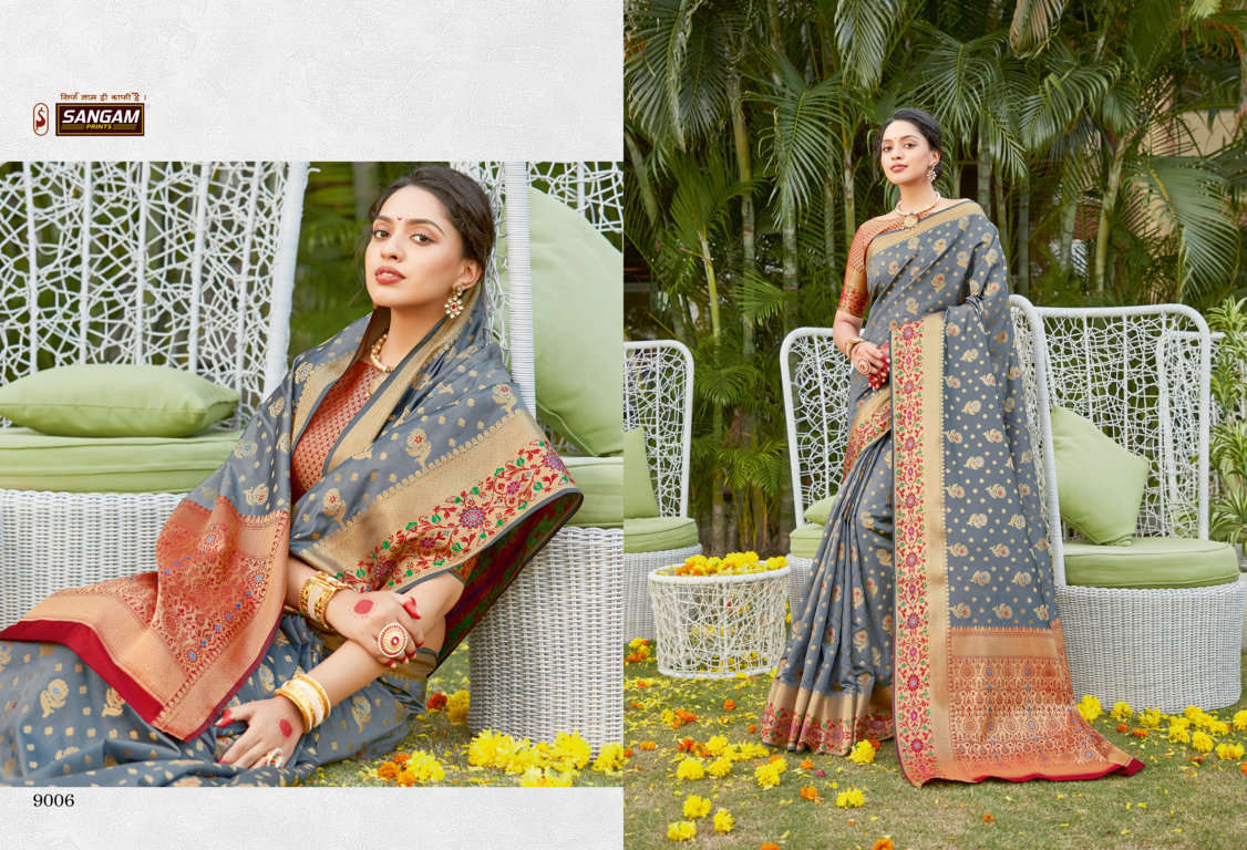 Sangam Presents Ghatchola Silk Banarasi Silk Sarees