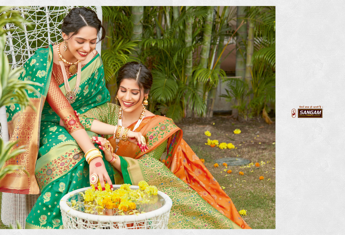 Sangam Presents Ghatchola Silk Banarasi Silk Sarees