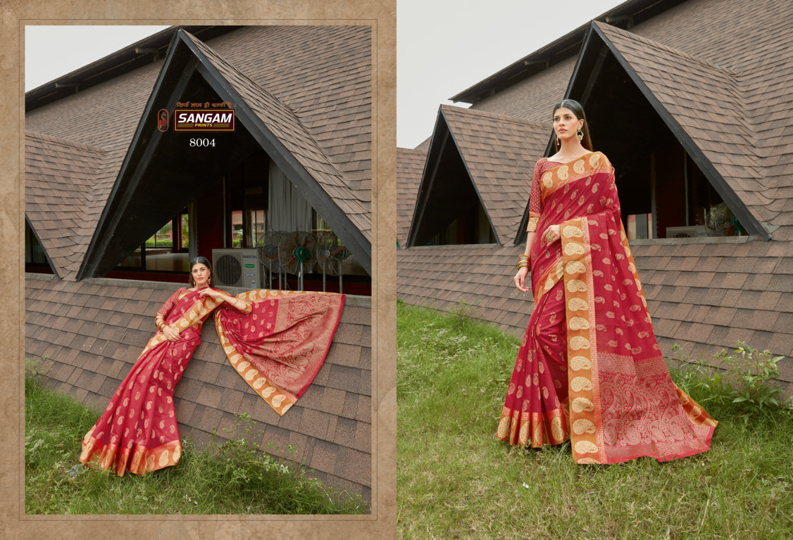 Sangam Presents Aradhana Cotton Handloom Sarees