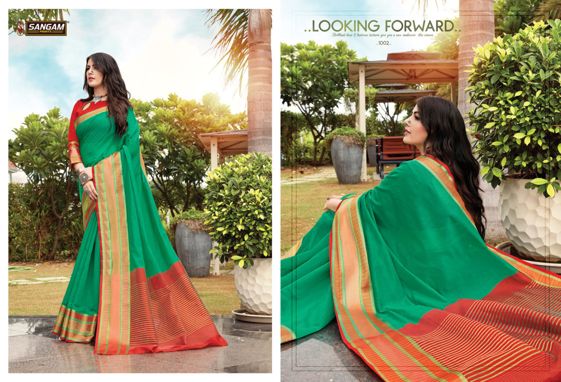 Sangam Presents Godawari Handloom Cotton Sarees