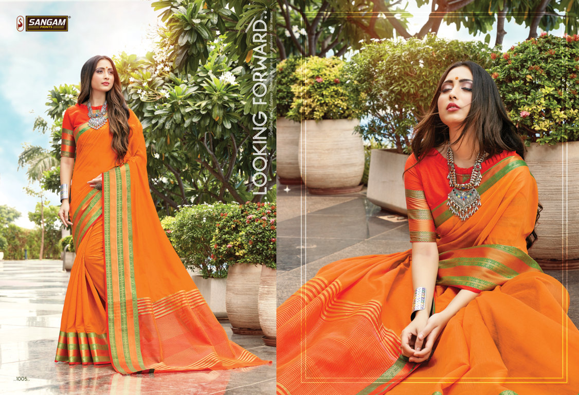 Sangam Presents Godawari Handloom Cotton Sarees