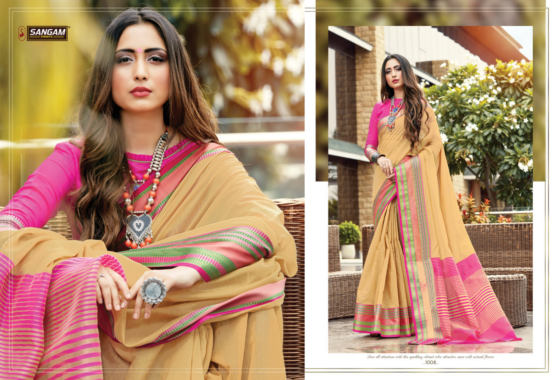 Sangam Presents Godawari Handloom Cotton Sarees
