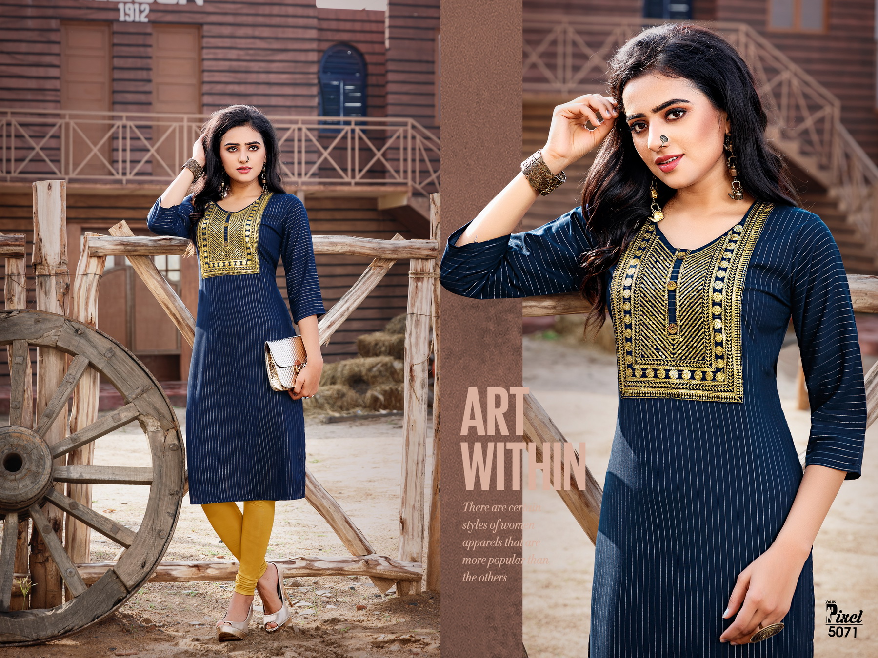 Premnath Pixel Vol.5 Fancy Designer Party Wear Kurtis