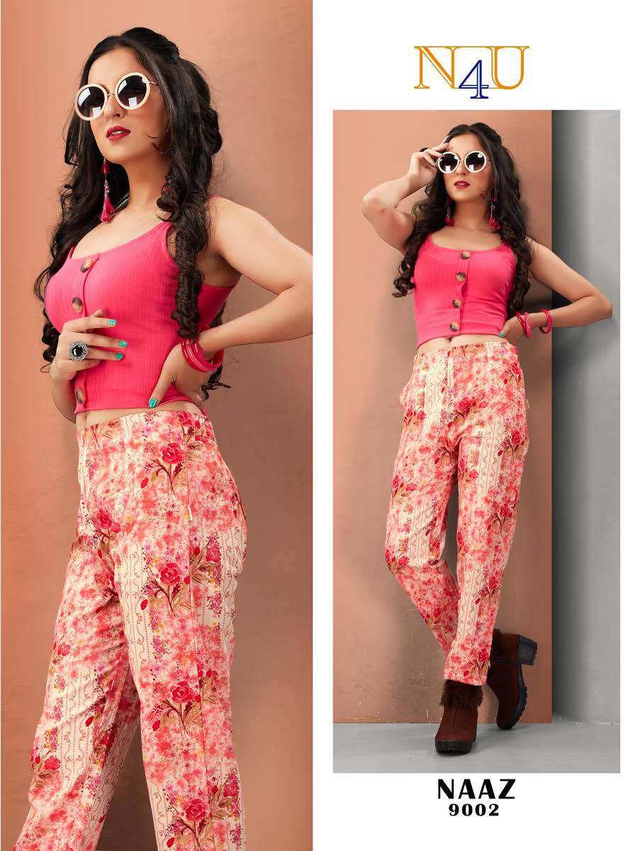 Tunic House Naaz Printed Cotton Pant Bottom Wear Collection