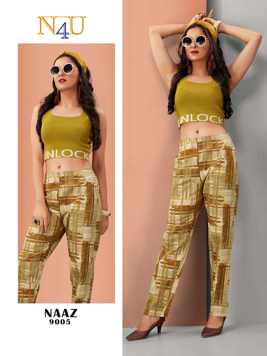 Tunic House Naaz Printed Cotton Pant Bottom Wear Collection
