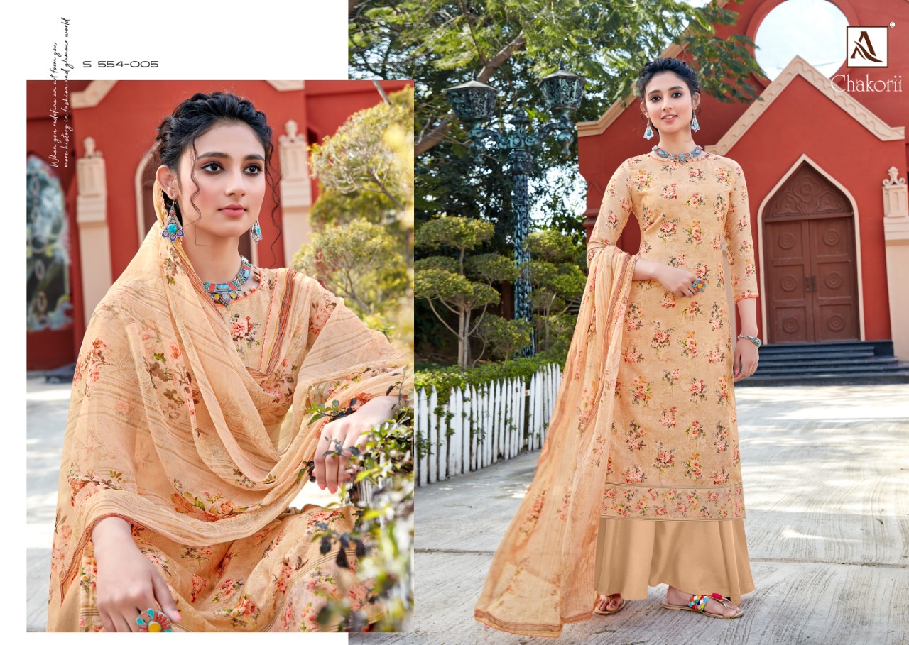 Alok Chakori Pure Jam Cotton Designer Dress Material Catalog