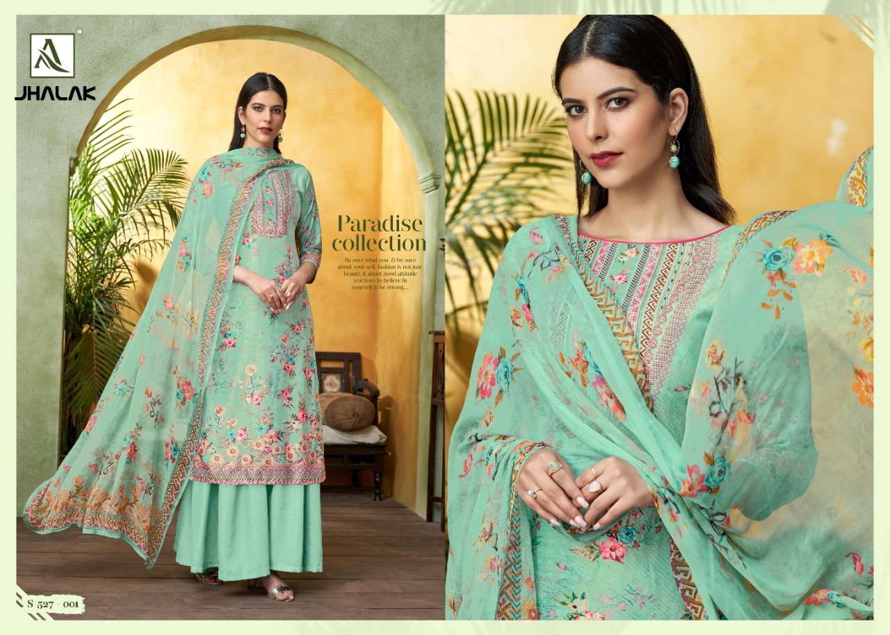 Alok  Jhalak Designer Dress Material Catalog