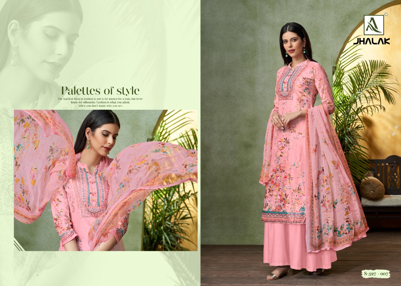 Alok  Jhalak Designer Dress Material Catalog