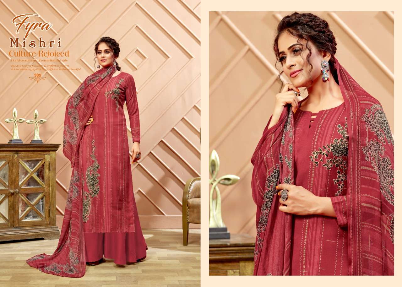 Fyra Mishri Pure Soft Cotton Digital Print Dress Material Catalog