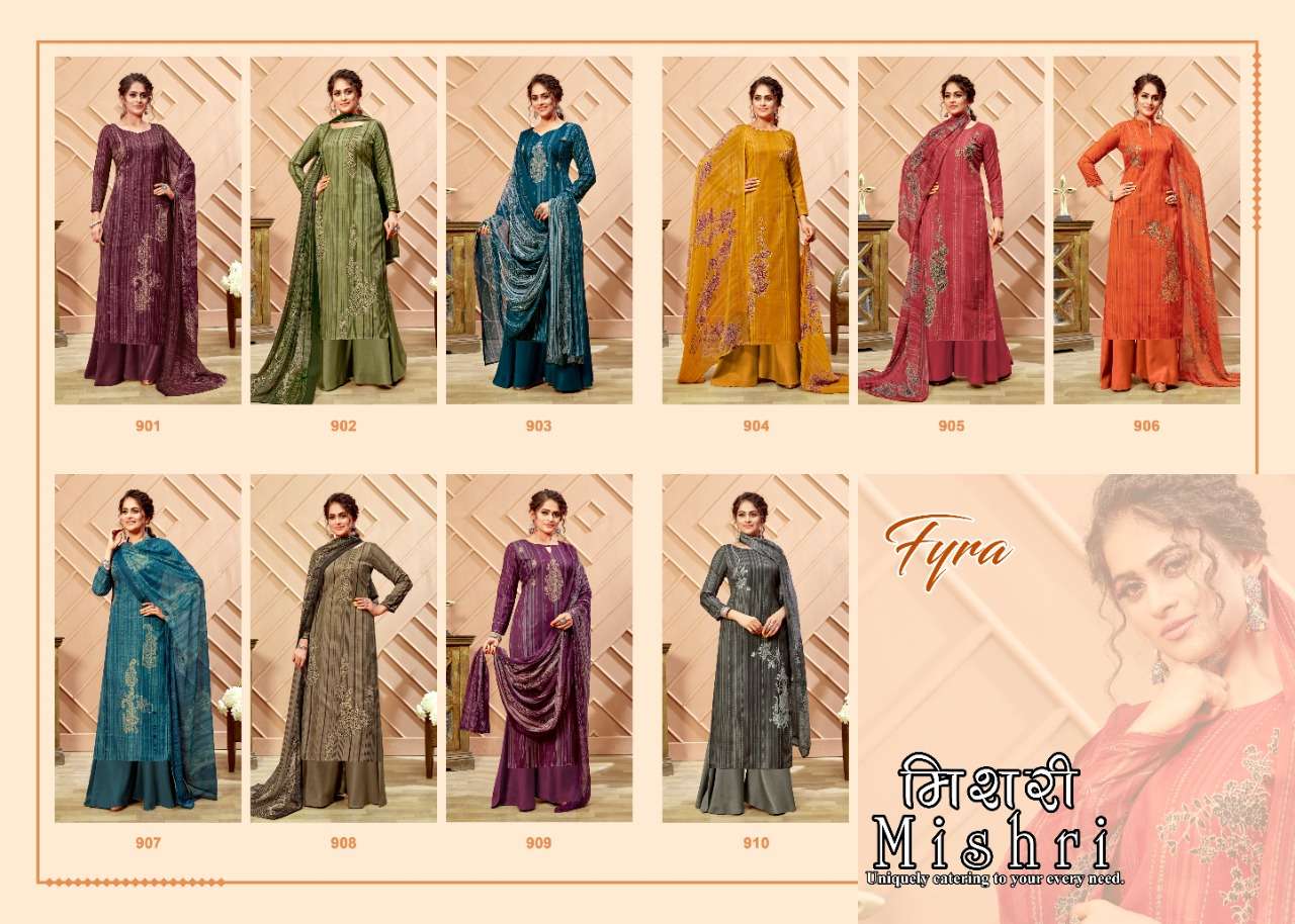 Fyra Mishri Pure Soft Cotton Digital Print Dress Material Catalog