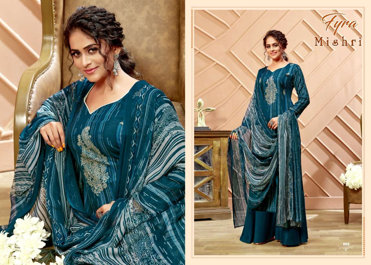 Fyra Mishri Pure Soft Cotton Digital Print Dress Material Catalog