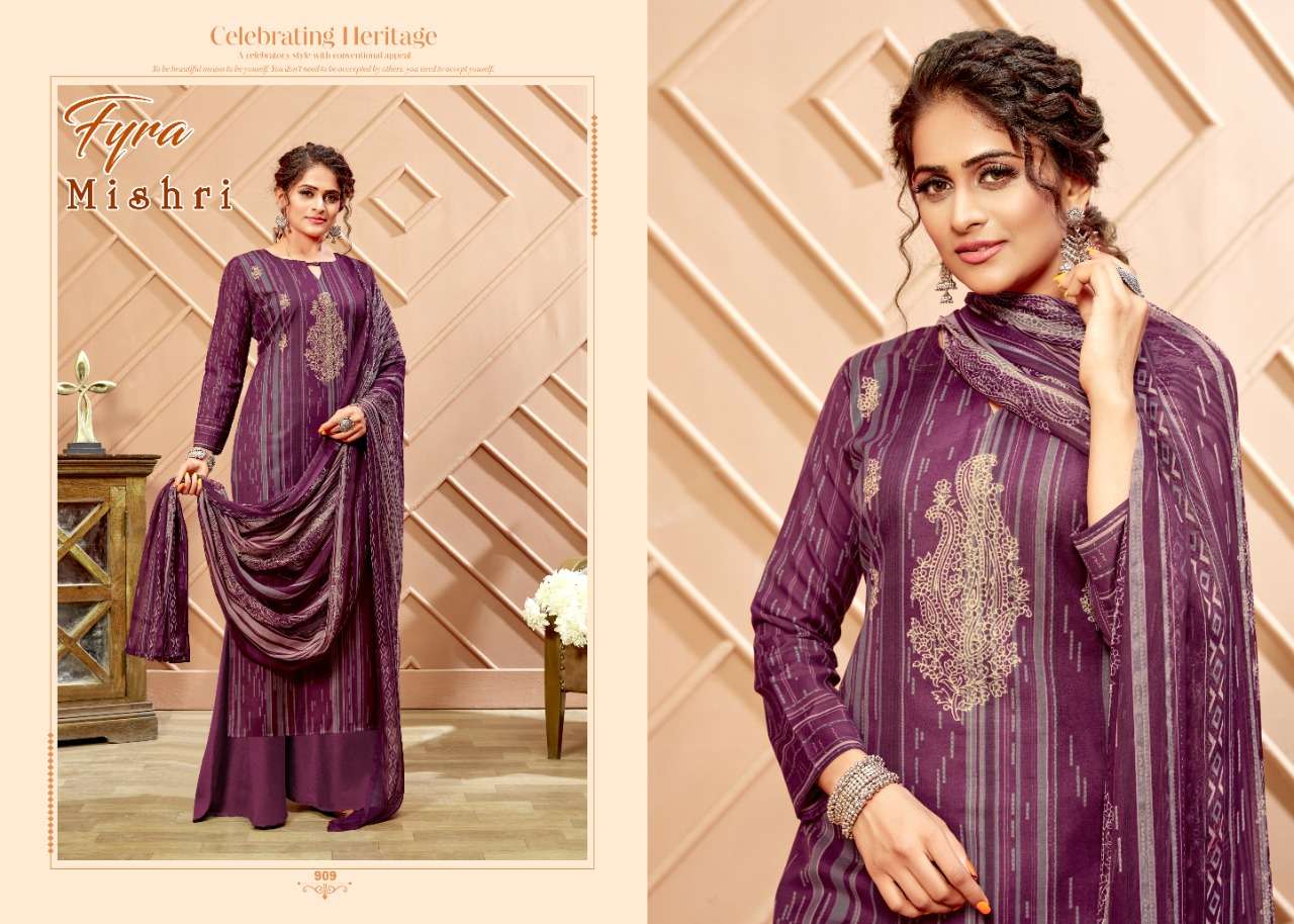 Fyra Mishri Pure Soft Cotton Digital Print Dress Material Catalog