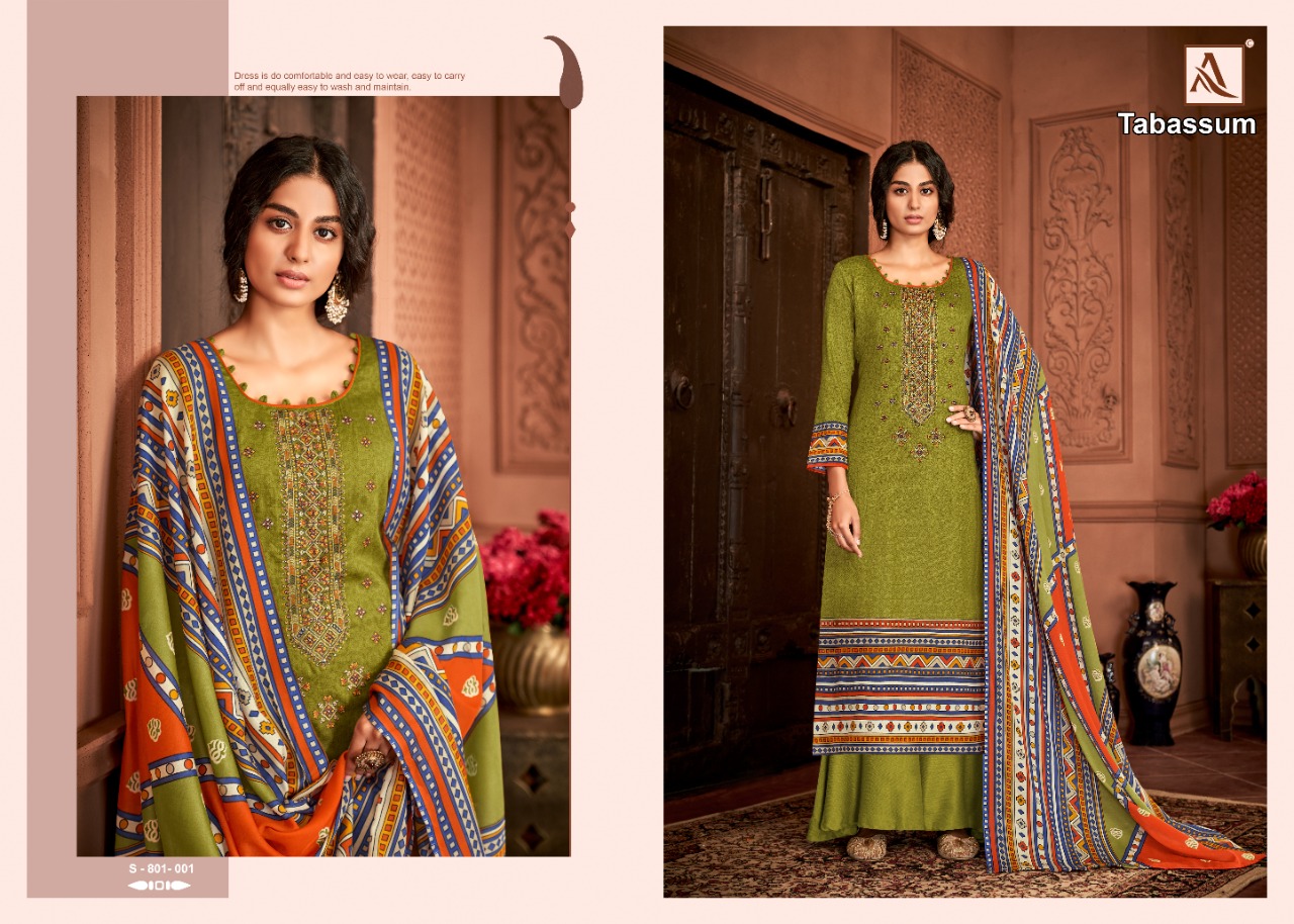Alok Tabassum Digital Printed Designer Dress Material Catalog