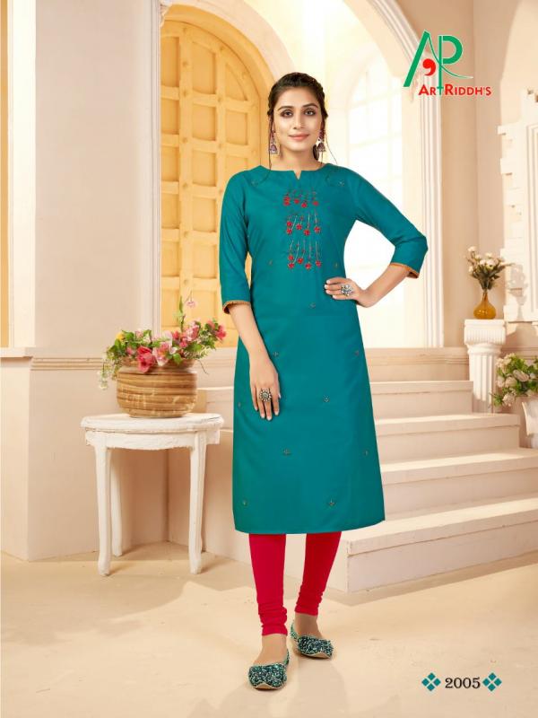 Update 159+ designer hand work kurtis super hot