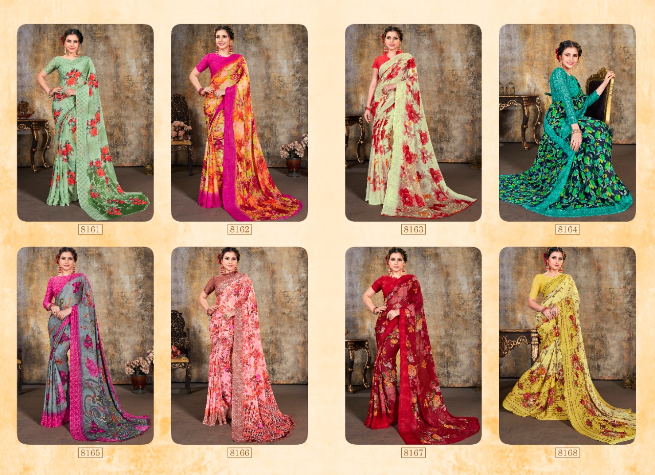 Ashika  Lashkara Vol 4 Casual Wear Printed Sarees Collection