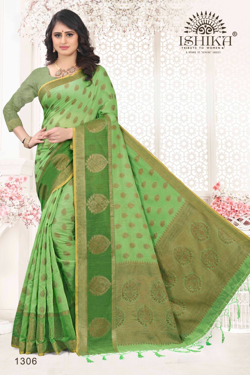 Ashika Swagat Silk  Festive Wear Silk Sarees Catalog