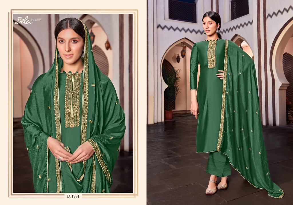 Bela Manjari 1881 Series Designer Salwar Kameez Catalog