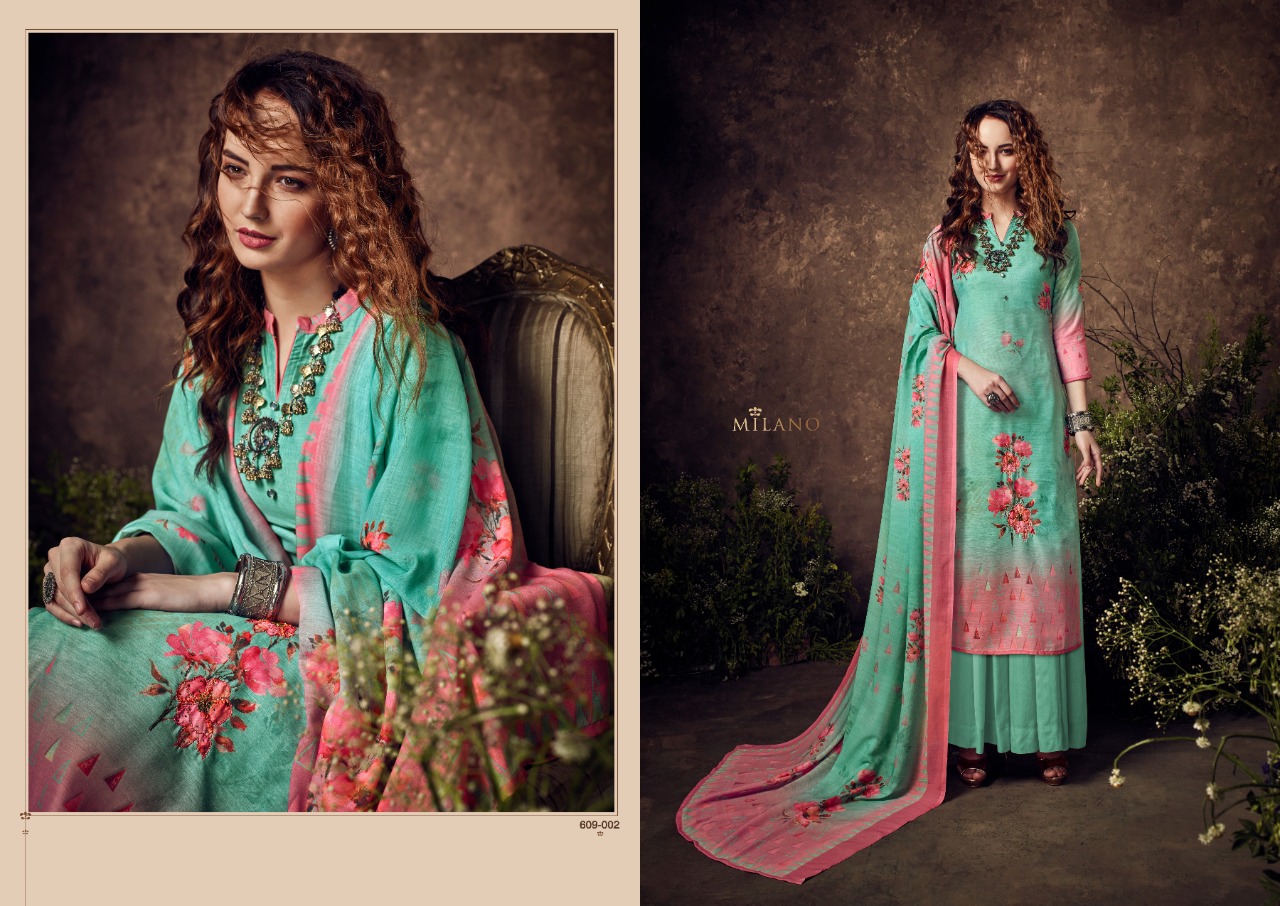 Belliza Milanodress Material  Buy Ladies Cotton Suits Catalog