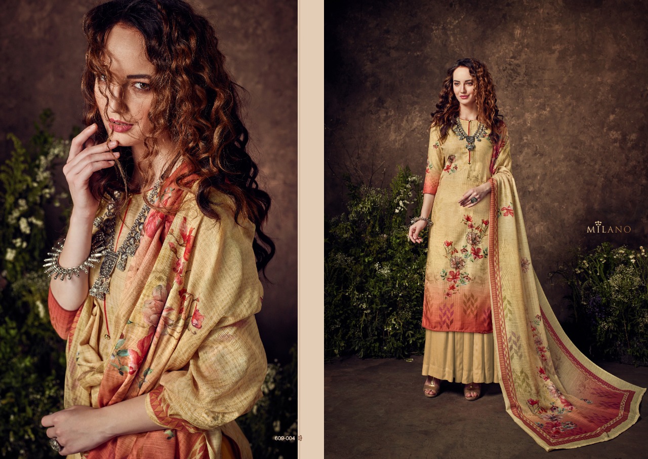 Belliza Milanodress Material  Buy Ladies Cotton Suits Catalog