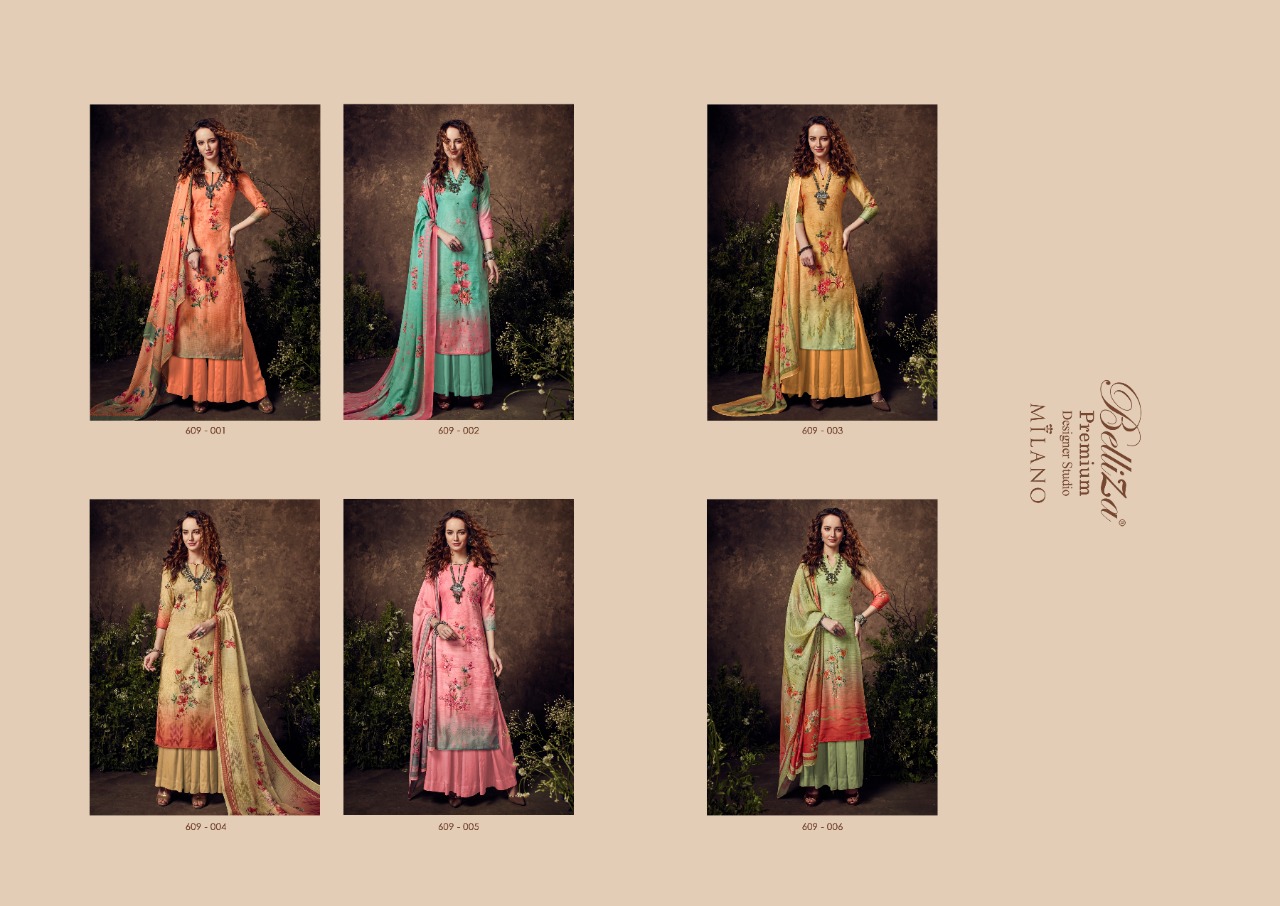 Belliza Milanodress Material  Buy Ladies Cotton Suits Catalog