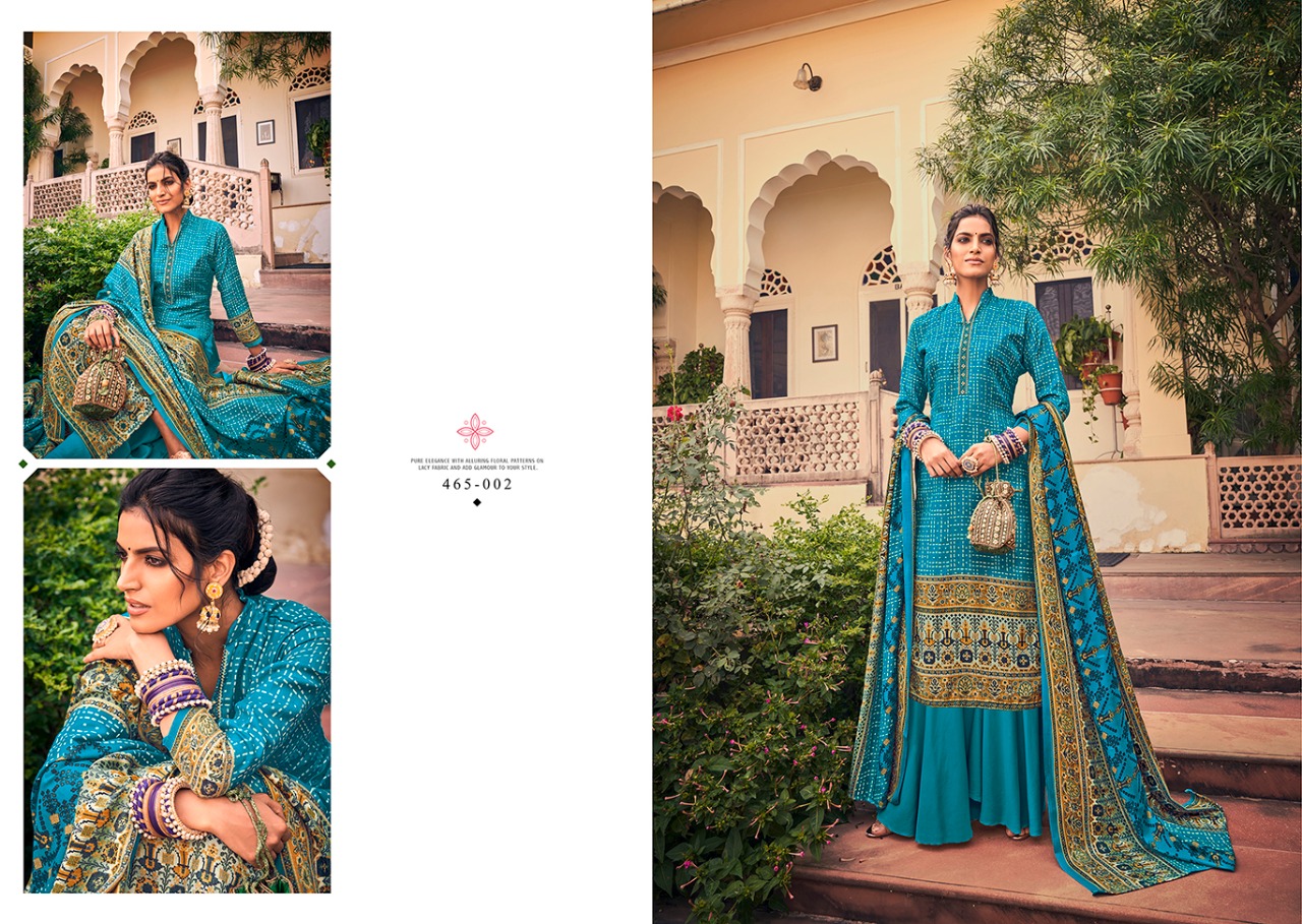 Belliza Aura Super Hit Collection Buy  Kashmiri Embroidery Work  Pure Pashmina Dress Material Catalog