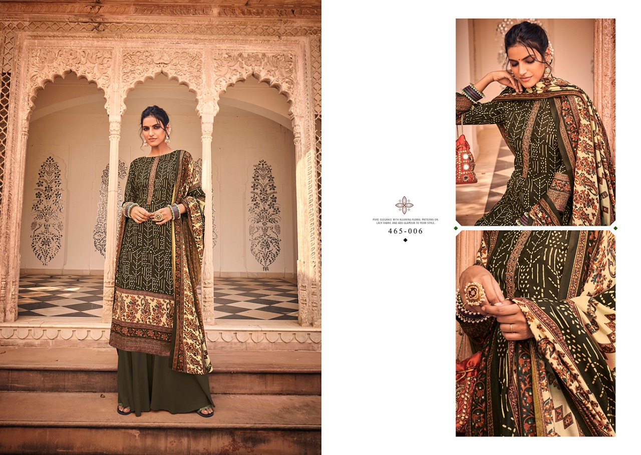 Belliza Aura Super Hit Collection Buy  Kashmiri Embroidery Work  Pure Pashmina Dress Material Catalog