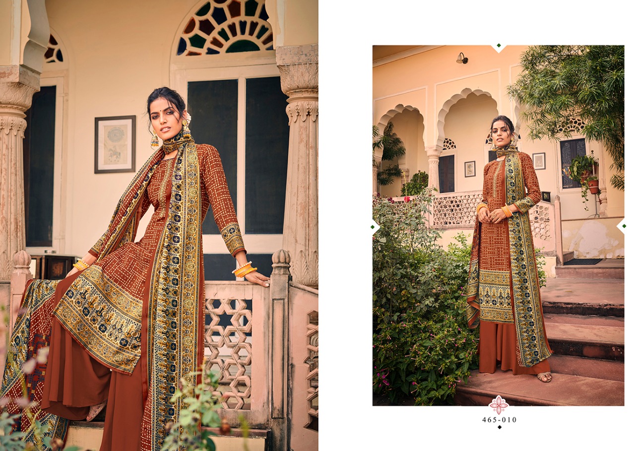 Belliza Aura Super Hit Collection Buy  Kashmiri Embroidery Work  Pure Pashmina Dress Material Catalog